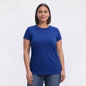Plus Size Architect(R) Short Sleeve Ribbed Crew Neck Tee